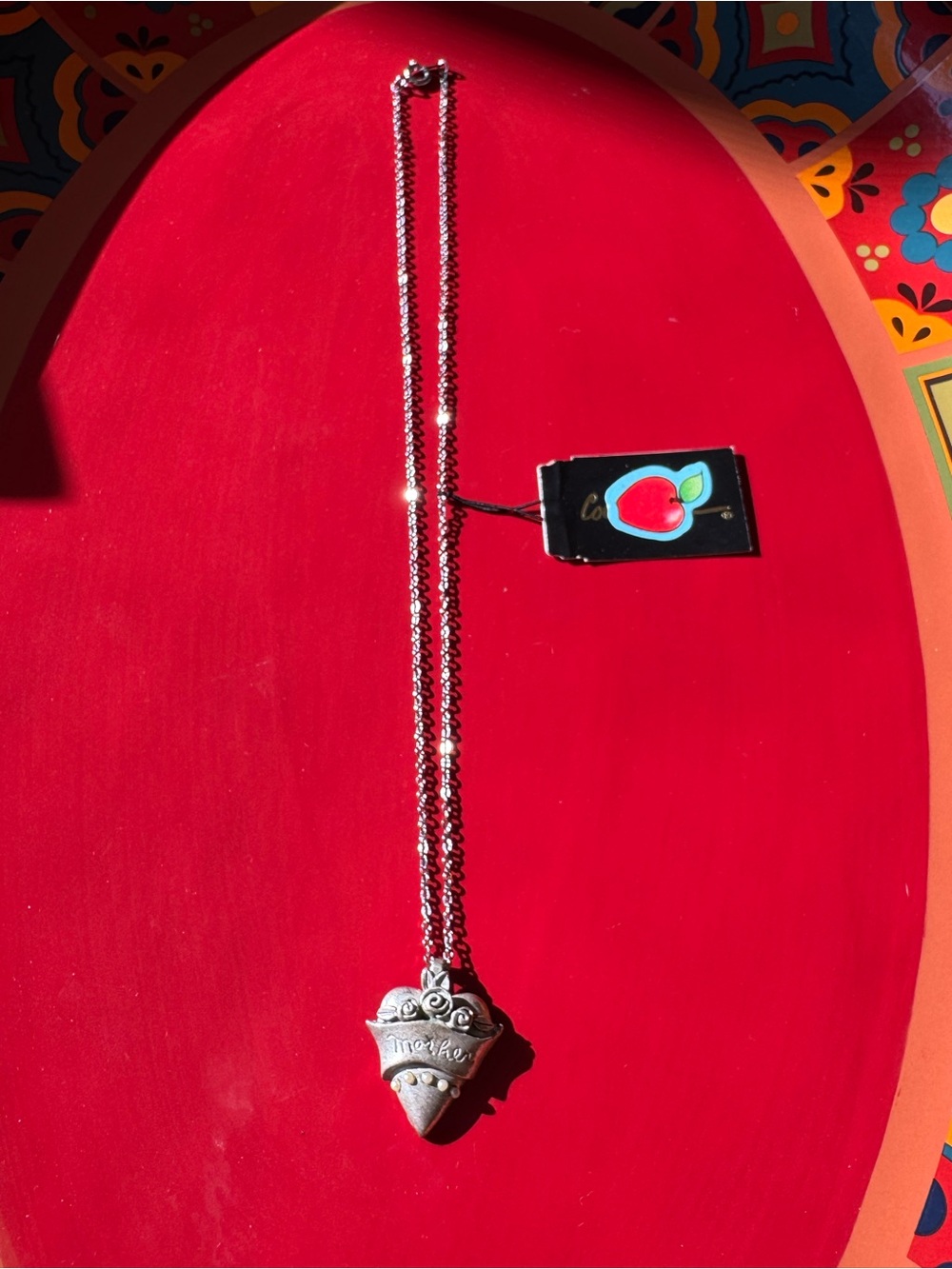 ✨5 for $20✨ Silver ‘Mother’ Heart Pendant Necklace